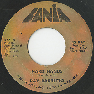 Ray Barretto / Hard Hands/Love Beads(7inch) / Fania 1968 US