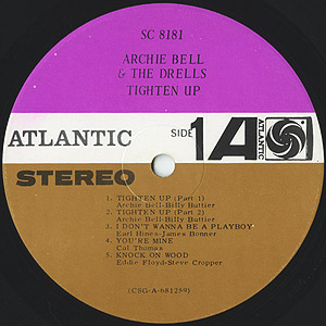 ARCHIEBELL&THE DELLS / tighten up 未開封LP