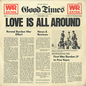 War featuring Eric Burdon / Love Is All Around(LP) / ABC 1976 US
