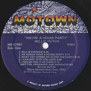 Willie Hutch Havin' A House Party LPレコード Mi0zNDM2LmpwZWc.jpeg