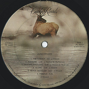 James Vincent / Space Traveller(LP) / Caribou 1976 US