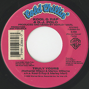 Kool G Rap & D.J. Polo / Truly Yours(Promo7inch) / Cold
