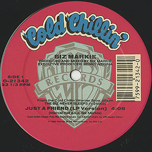Biz Markie / Just A Friend(12inch) / Cold Chillin 1989 US