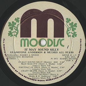 Gladstone Anderson & Mudies All Stars / It May Sound Silly