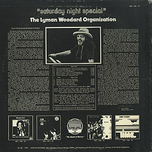 Used / LP】 THE LYMAN WOODARD ORGANIZATION / Saturday Night Special |  AgriTribeMusic - NEW / Used Records Store