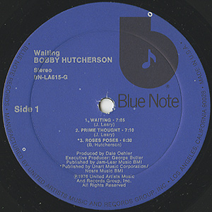 激レアStereoオリジナル‼️Bobby Hutcherson Bobby Hutcherson / Natural Illusions (LP) / Blue Note 1972