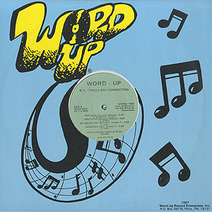 N.Y. - Philly Rap Connection (レアミドルコンピ) V.A. / N.Y. - Philly Rap Connection(LP) / Word Up 1987 US