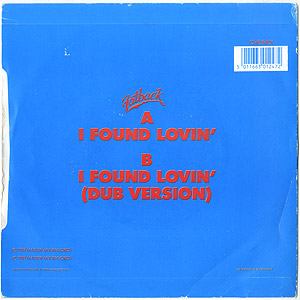Fatback / I Found Lovin'(7inch) / Master Mix 1983 UK