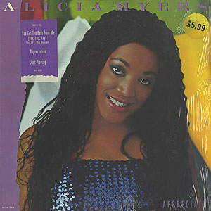 Alicia Myers / I Appreciate(LP) / MCA 1984 USオリジナル盤 NM