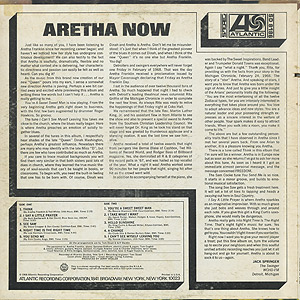 Aretha Franklin / Aretha Now(LP) / Atlantic 1968 USオリジナル盤 EX