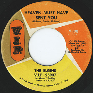 The Elgins / Darling Baby (7inch) / V.I.P. 1965 USオリジナル