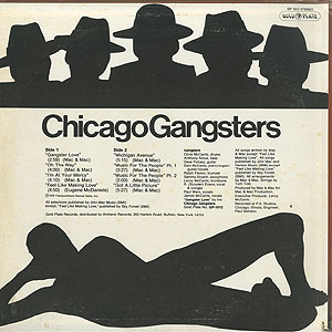 Excellent] Chicago Gangsters 2 CD set [GANGSTER LOVE] From