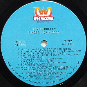 Dennis Coffey / Finger Lickin Good(LP) / Westbound 1975 US