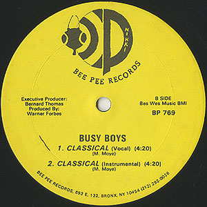 Busy Boys – Renita / Classical – Vinyl (12