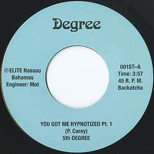 5th Degree/You Got Me Hypnotized(7) reissue 
