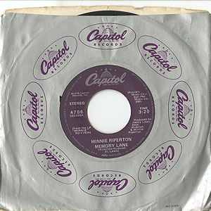 レコード Minnie Riperton ソウル ファンク レアグルーヴ ジャズ Minnie Riperton / Minnie (LP) / Capitol 1979 Spain盤 EX-/EX