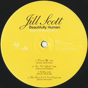 Jill Scott / Beautifully Human: Words and Sounds Vol.2(2LP