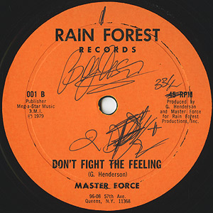 MASTER FORCE “Don’t Fight The Feeling” Master Force - Don't Fight The Feeling (12