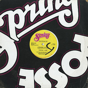 Fatback / I Found Lovin'(12inch) / Spring 1988 USオリジナル