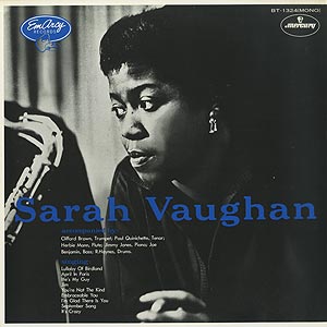 Sarah Vaughan with Clifford Brown(LP)