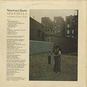 Gary Bartz Ntu Troop / Singerella - A Ghetto Fairy Tale(LP