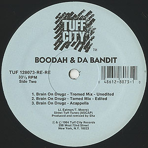 熱販売 & Boodah The Tuff / Haps(12inch) Drugz/No On Brain / Bandit 洋楽