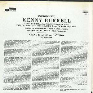 Introducing Kenny Burrell(LP)