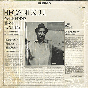 Gene Harris & His Three Sounds / Elegant Soul(LP) / Blue