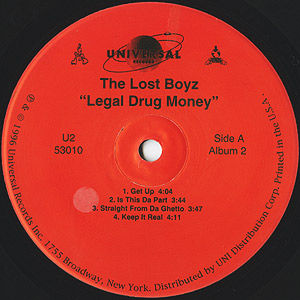 Lost Boyz / Legal Drug Money(2LP) / Universal 1996 US