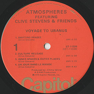 Atmospheres featuring CLive Stevens & Friends / Voyage To