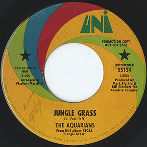 Aquarians / Jungle Grass/Adela (7inch) / Uni 1968 US