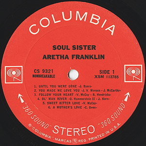 【USオリジナル】ARETHA FRANKLIN / WONDERFUL \"7 USオリジナル】ARETHA FRANKLIN / WONDERFUL 