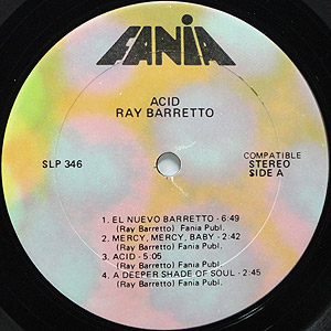 Ray Barretto ‎– Acid Acid | Ray Barretto