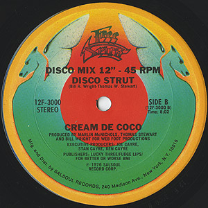 Creme D'Cocoa / Disco Strut/Wiggle Wiggle Wiggle (12inch