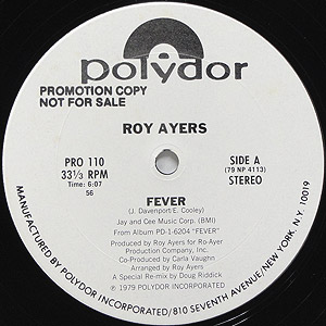 79年USオリジナル版！Roy Ayers – Fever Roy Ayers - Fever - Amazon.com Music